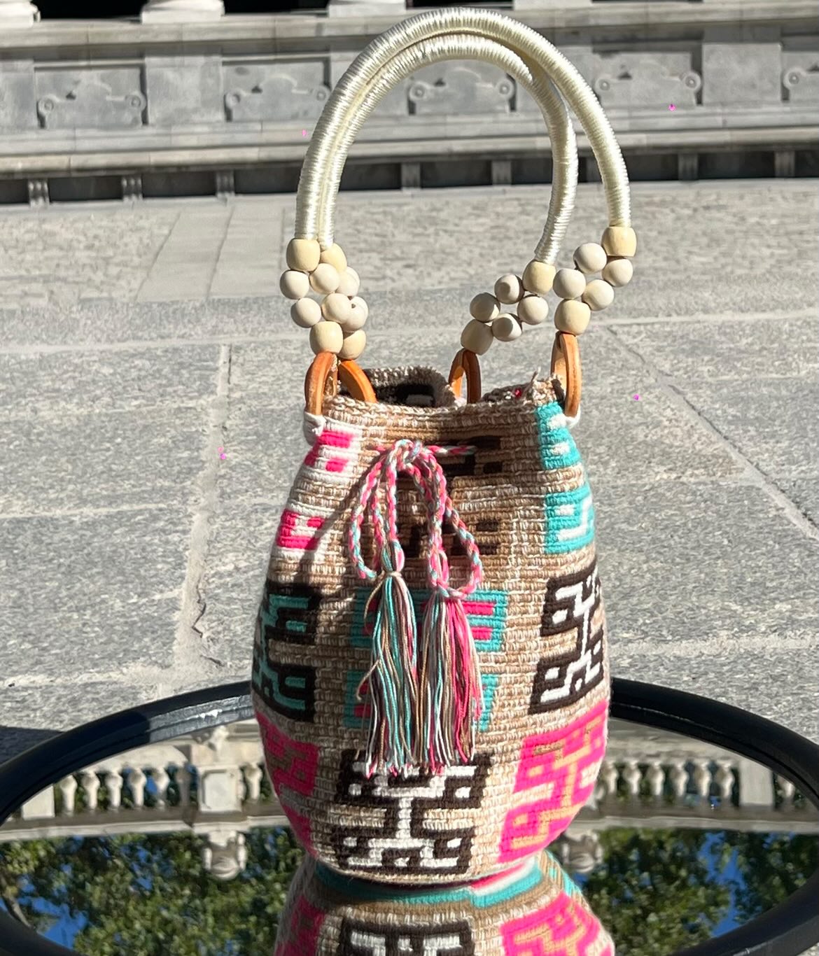 bolsosartesanales hechoamano culturawayuu mujeresindigenas arte emprendimiento piezaunica